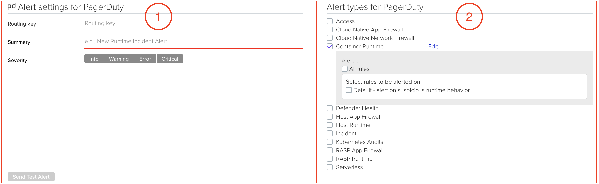 pagerduty config